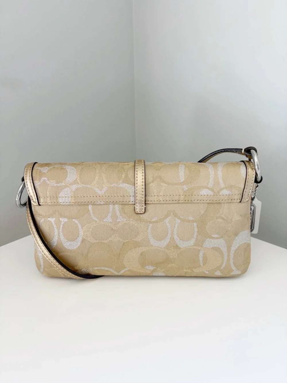 Coach Vintage Y2K Signature Small Shoulder Bag